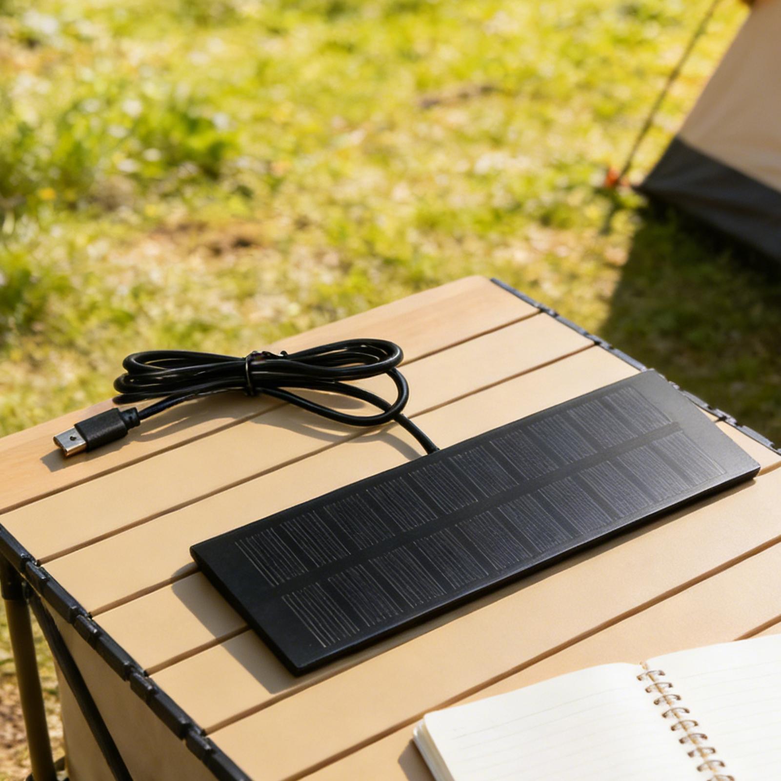5V 3.7-5W Portable Solar Panel - Solar Emergency Charger review and price