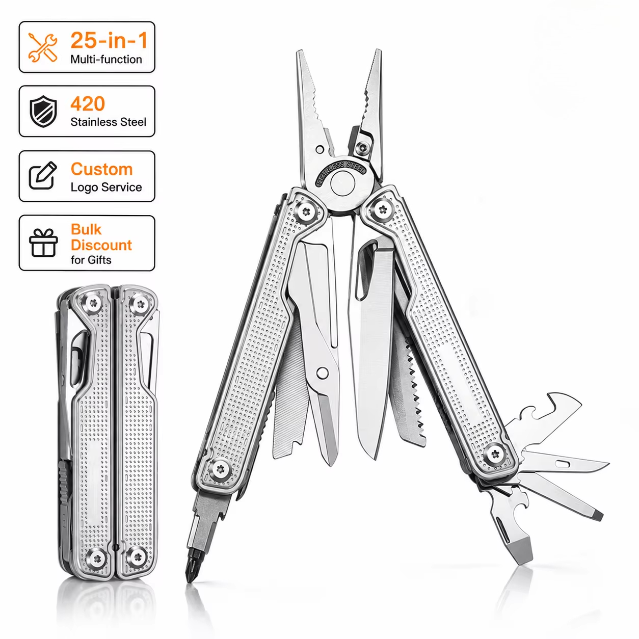 Professional 25-in-1 Multitool - Multi Tool Plier review and price